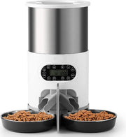 New Stainless Steel Feeder Double Feed