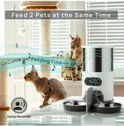 New Stainless Steel Feeder Double Feed